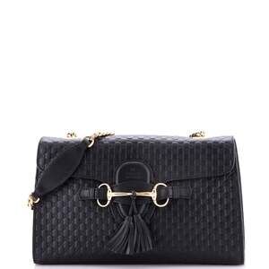 Emily Chain Flap Bag Microguccissima #239509G12B